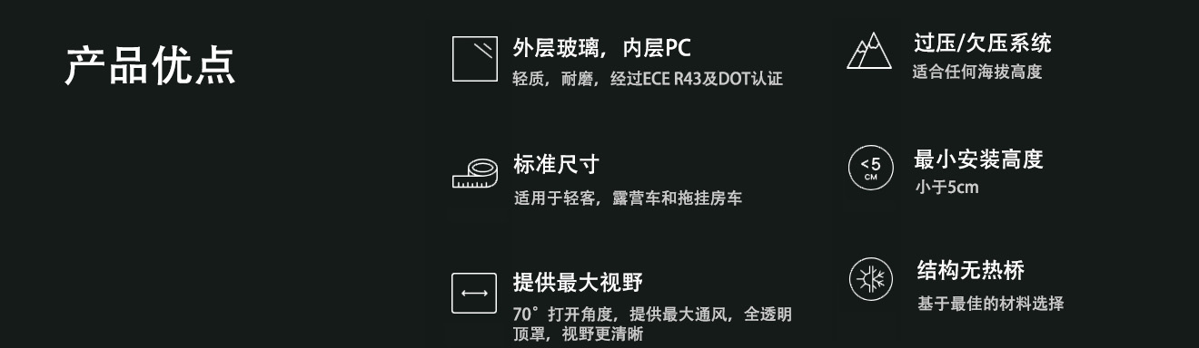 恒升瑞德房车配件