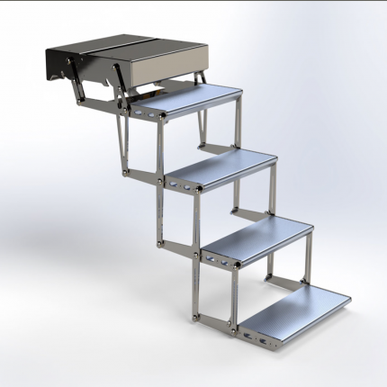 optimal/奥普铁马 剪刀台阶-宽版