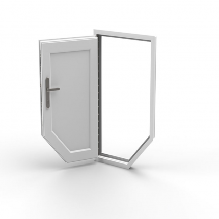 optimal/奥普铁马 竖版带斜角舱门