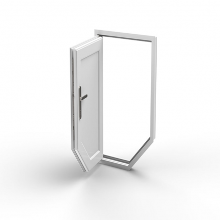 optimal/奥普铁马 竖版带斜角舱门